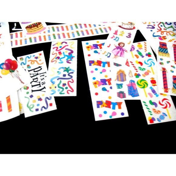 Creative Memories and more CELEBRATE Stickers (Party, Birthday,) Gr Lengths - Picture 9 of 15